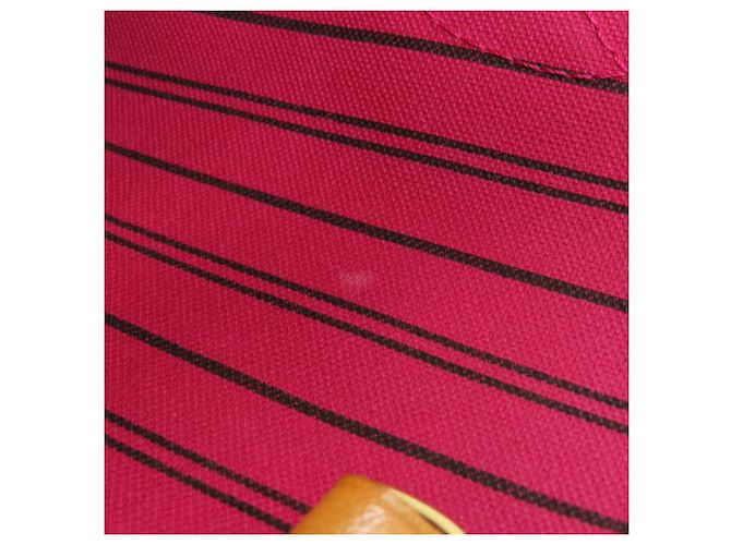 Borsa Tote Louis Vuitton Neverfull MM Rosa Monogramma - vista 10