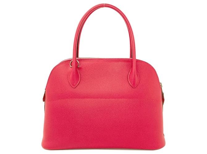 Hermès Borsa Hermes Bolide 27 Rosa - vista 2