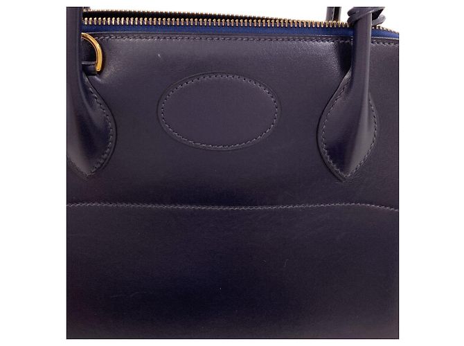 Hermès Borsa a mano Hermes Bolide 31 Blu scuro - vista 14