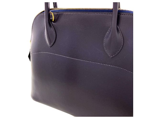Hermès Borsa a mano Hermes Bolide 31 Blu scuro - vista 15