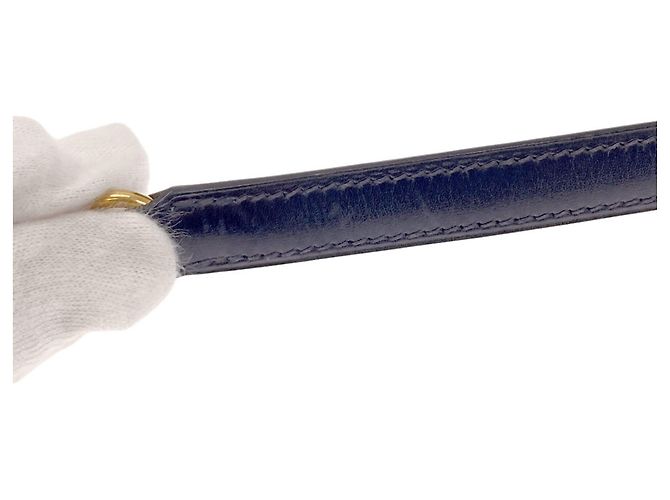 Hermès Borsa a mano Hermes Bolide 31 Blu scuro - vista 17