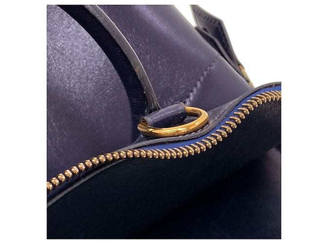 Hermès Borsa a mano Hermes Bolide 31 Blu scuro - vista 19