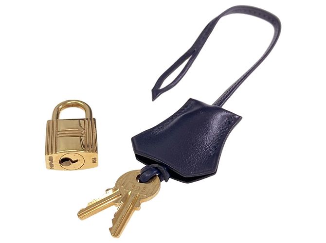 Hermès Borsa a mano Hermes Bolide 31 Blu scuro - vista 9