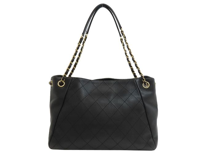Chanel Matelassé Chain Tote Schwarz - Ansicht 2