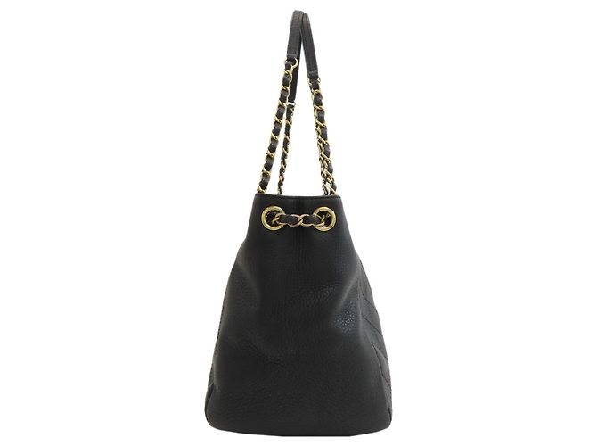 Chanel Matelassé Chain Tote Schwarz - Ansicht 3