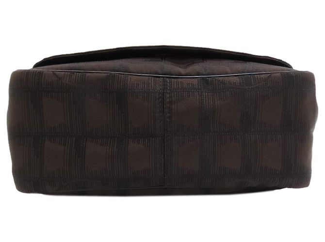 Borsa a Tracolla Chanel New Travel Line Marrone scuro - vista 4