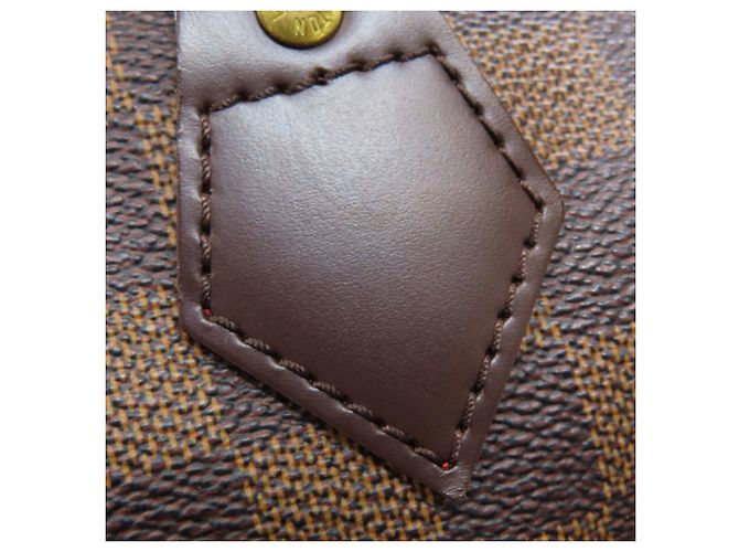 Borsa Boston Louis Vuitton Speedy 30 Damier ebene - vista 12