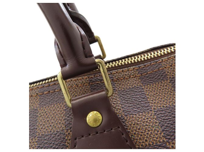 Borsa Boston Louis Vuitton Speedy 30 Damier ebene - vista 14