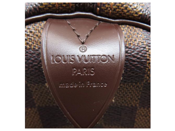 Borsa Boston Louis Vuitton Speedy 30 Damier ebene - vista 6