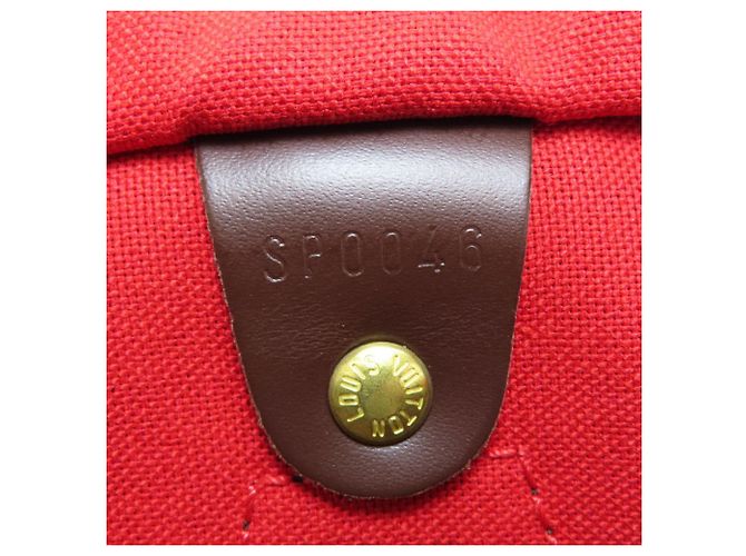 Borsa Boston Louis Vuitton Speedy 30 Damier ebene - vista 7