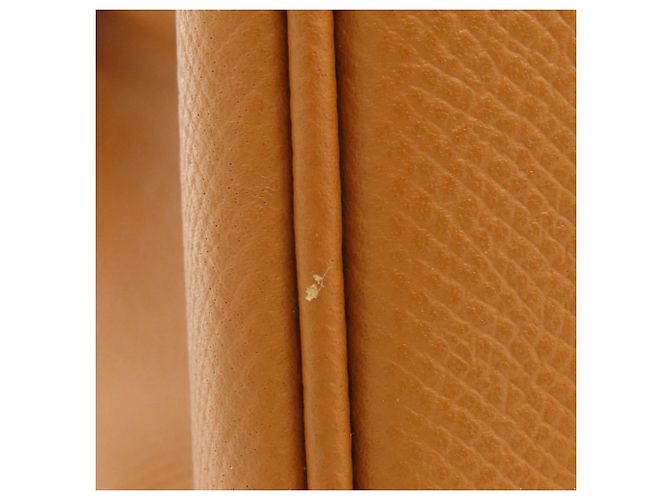 Hermès Hermes Birkin 30 Handbag in Gold Golden - vista 14