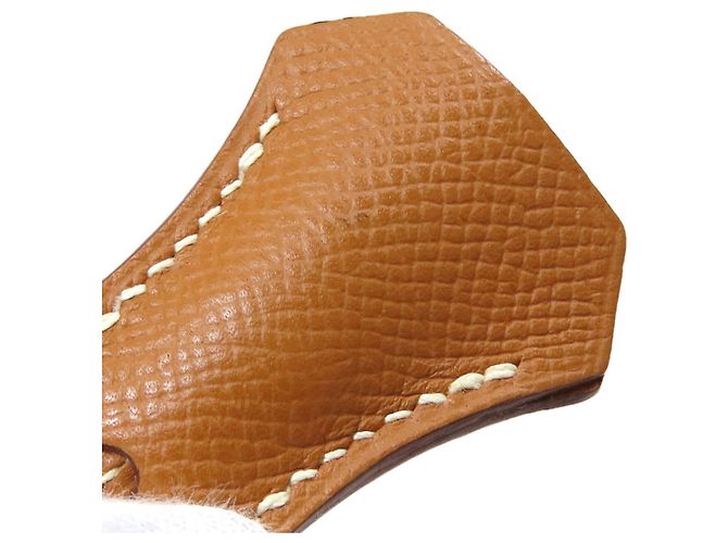Hermès Hermes Birkin 30 Handbag in Gold Golden - vista 18