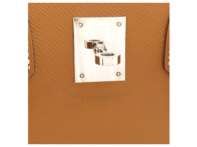 Hermès Hermes Birkin 30 Handbag in Gold Golden - vista 19