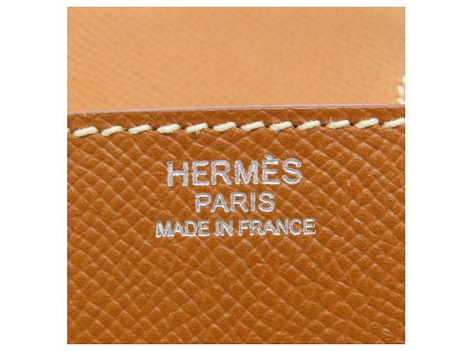 Hermès Hermes Birkin 30 Handbag in Gold Golden - vista 6