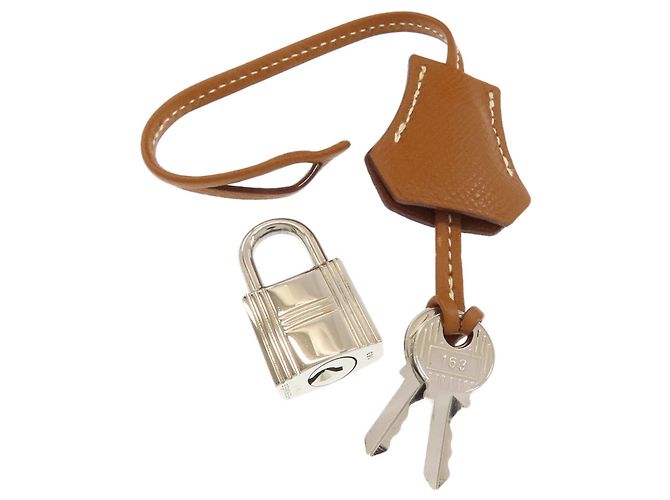 Hermès Hermes Birkin 30 Handbag in Gold Golden - vista 9
