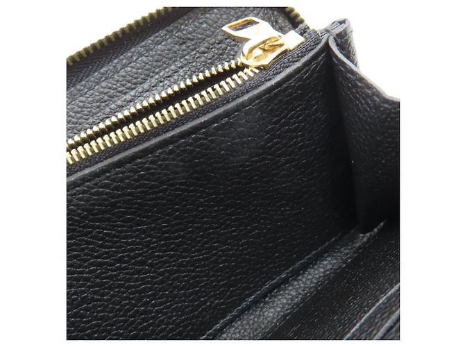 Louis Vuitton Portefeuille Clemence Long Wallet Nero Beige - vista 7