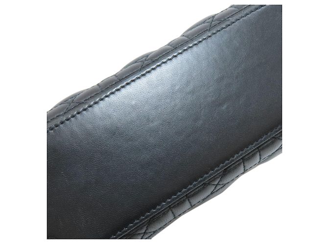 Christian Dior Lady Cannage 2-Way Handtasche Schwarz - Ansicht 13