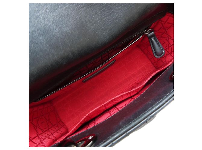 Christian Dior Lady Cannage 2-Way Handtasche Schwarz - Ansicht 5
