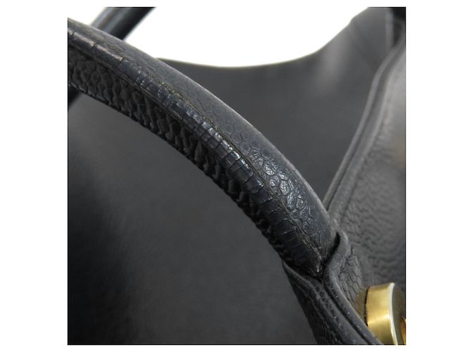Borsa Tote Chanel Coco Mark Gold Hardware Nero - vista 14