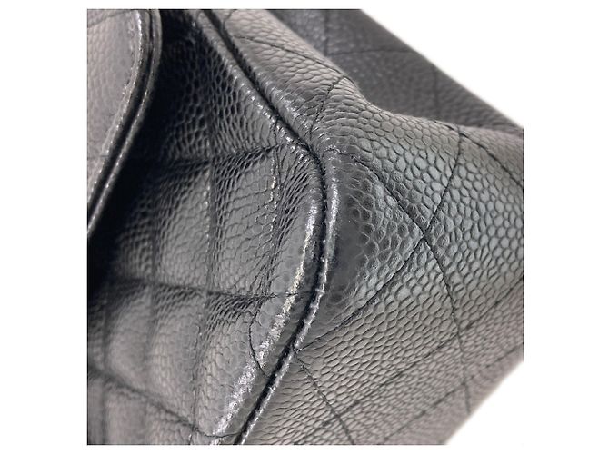 Borsa a tracolla Chanel Matelassé Double Flap Nero - vista 13