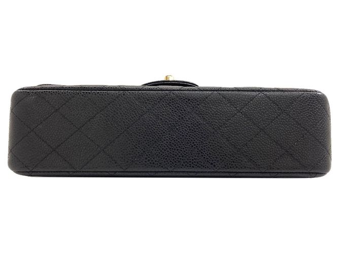 Borsa a tracolla Chanel Matelassé Double Flap Nero - vista 4