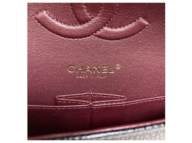 Borsa a tracolla Chanel Matelassé Double Flap Nero - vista 7