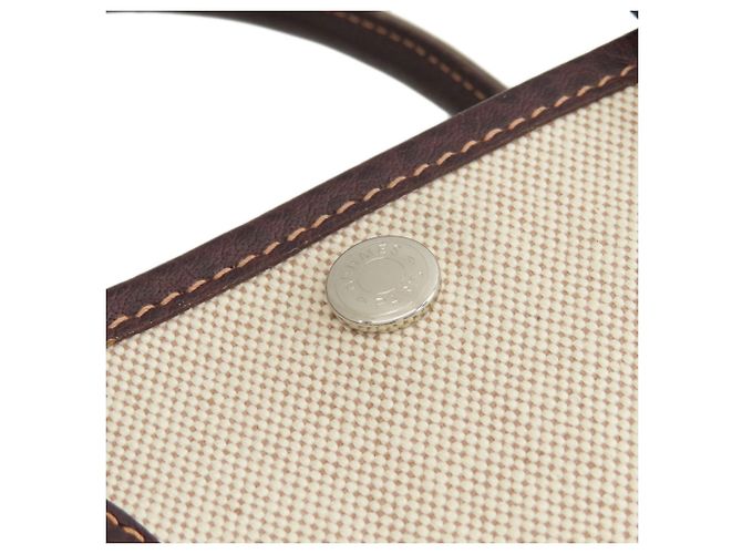 Hermès Borsa Hermes Garden Party TPM Marrone - vista 12