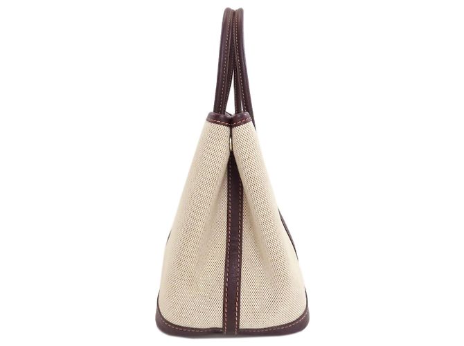 Hermès Borsa Hermes Garden Party TPM Marrone - vista 3