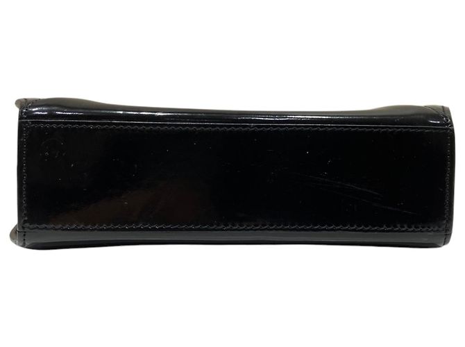 Borsa smaltata Cartier Panthère Panther Nero - vista 3