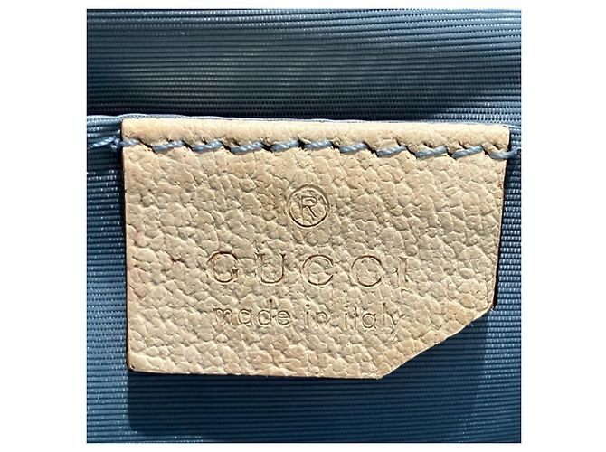 Borsa a tracolla Gucci Padlock Beestar Beige - vista 4