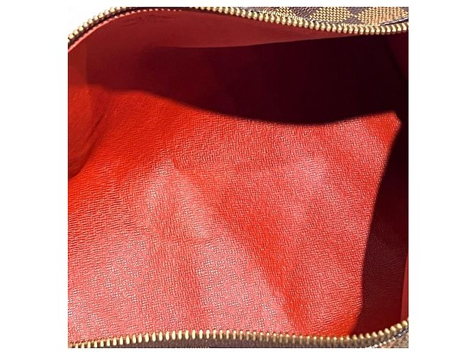 Borsa a tracolla Louis Vuitton Papillon 30 Marrone Damier ebene - vista 6