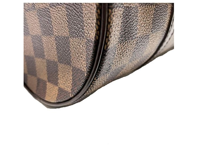 Borsa a tracolla Louis Vuitton Papillon 30 Marrone Damier ebene - vista 8