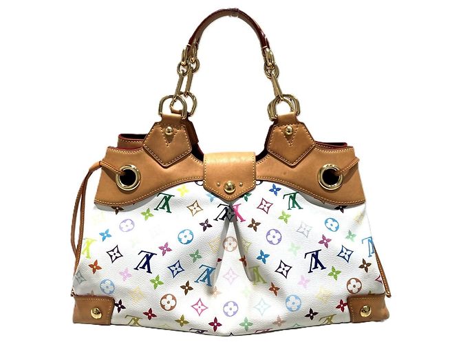 Borsa Louis Vuitton Ursula Bianco Monogramma - vista 2