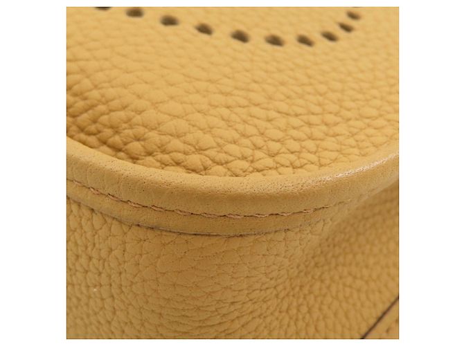 Hermès Borsa a tracolla Hermes Evelyne TPM in pelle Light Brown Marrone chiaro - vista 11