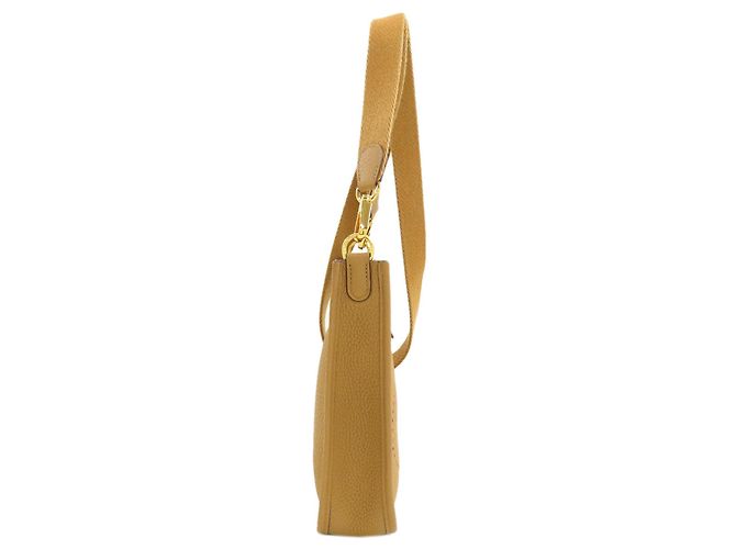 Hermès Borsa a tracolla Hermes Evelyne TPM in pelle Light Brown Marrone chiaro - vista 3