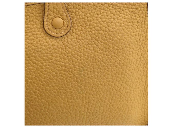 Hermès Borsa a tracolla Hermes Evelyne TPM in pelle Light Brown Marrone chiaro - vista 9