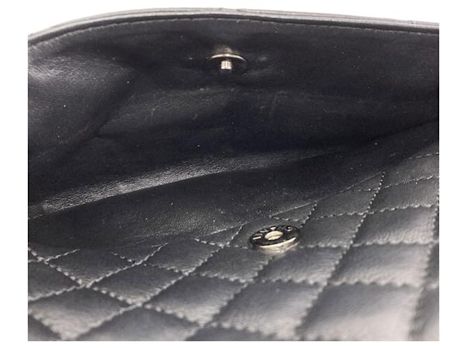 Borsa a tracolla Chanel Matelassé Coco Mark Nero - vista 12