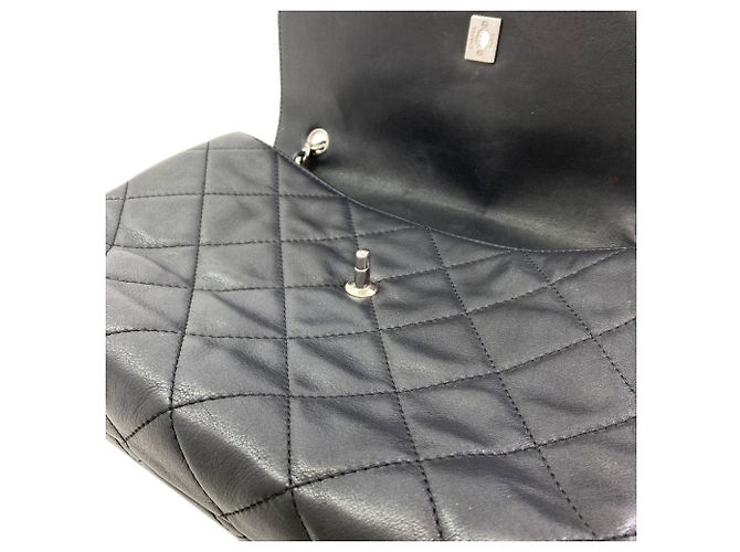Borsa a tracolla Chanel Matelassé Coco Mark Nero - vista 16