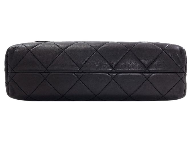 Borsa a tracolla Chanel Matelassé Coco Mark Nero - vista 4