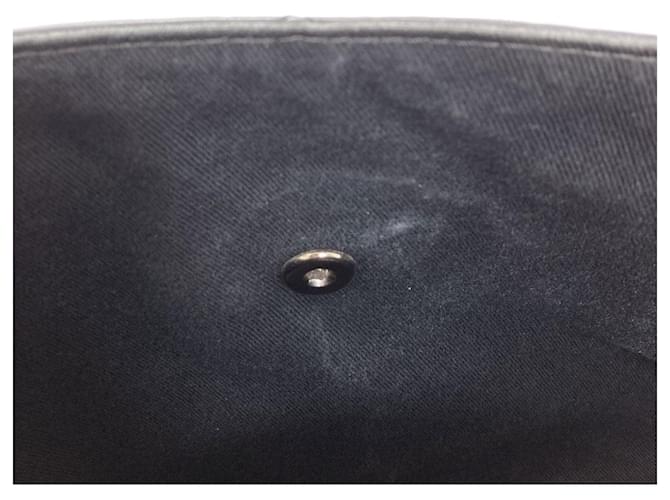 Borsa a tracolla Chanel Matelassé Coco Mark Nero - vista 9