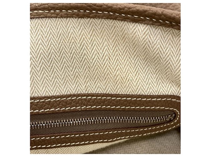 Hermès Borsa Tote Hermes Garden Party PM in Grigio Etoupe Taupe - vista 8