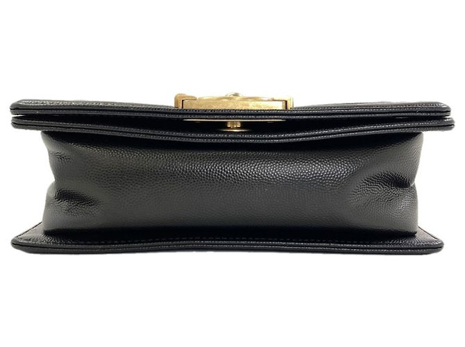 Borsa a tracolla Chanel Boy Chain Nero - vista 4