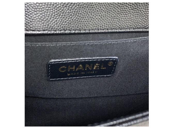 Borsa a tracolla Chanel Boy Chain Nero - vista 6