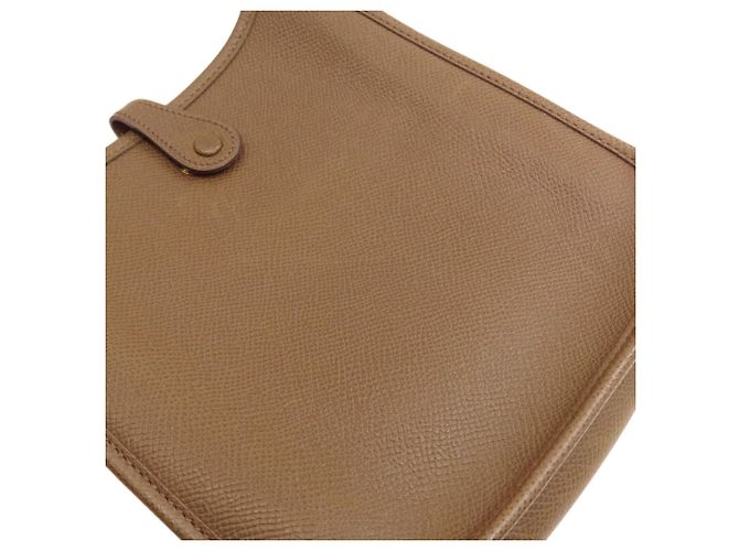Hermès Borsa a tracolla Hermes Evelyne TPM Marrone - vista 10