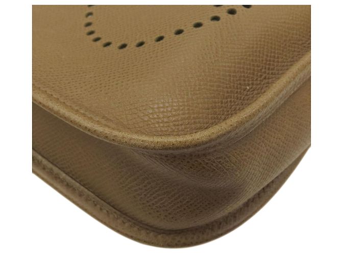 Hermès Borsa a tracolla Hermes Evelyne TPM Marrone - vista 15