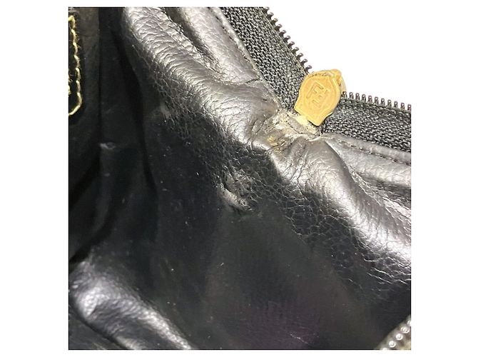 Fendi Zucca Pattern Vintage Boston Bag Braun - Ansicht 7