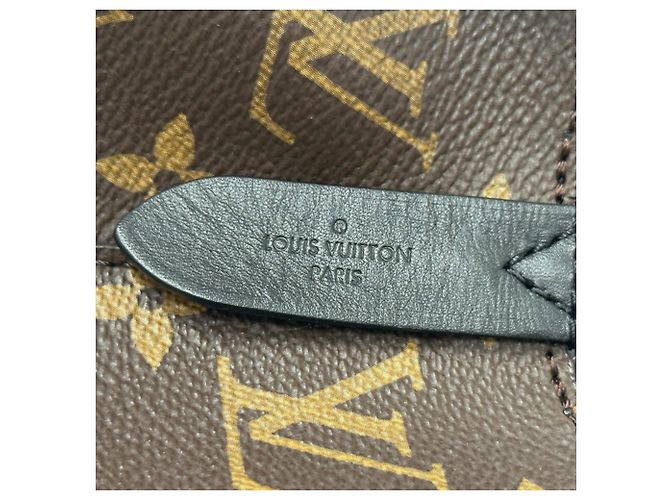 Néonoé Borsa Louis Vuitton Neo Noe MM Marrone Nero Bianco Monogramma - vista 6