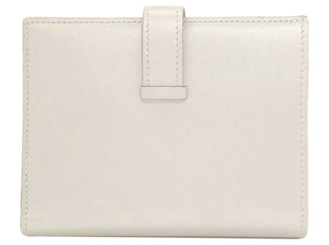Hermès Cartera bi-fold Hermes Bearn Compact Plata - vista 2
