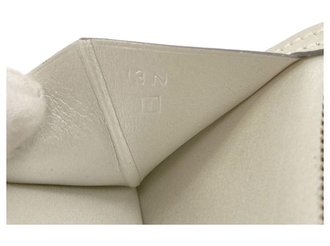 Hermès Cartera bi-fold Hermes Bearn Compact Plata - vista 8