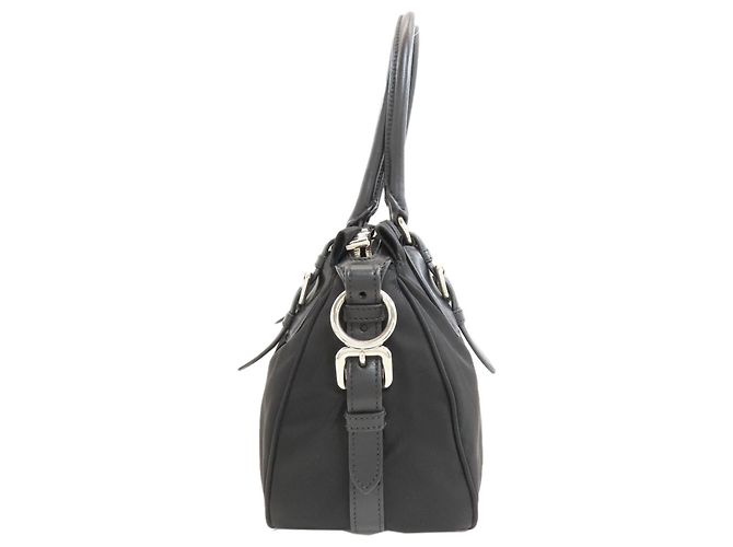 Prada Nylon 2-Way Tote Bag Schwarz - Ansicht 3